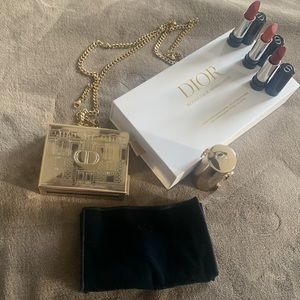 Dior Rouge Minaudiere Christmas 2021 set